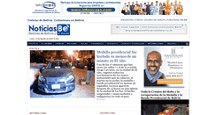 Desktop Screenshot of noticiasbo.com